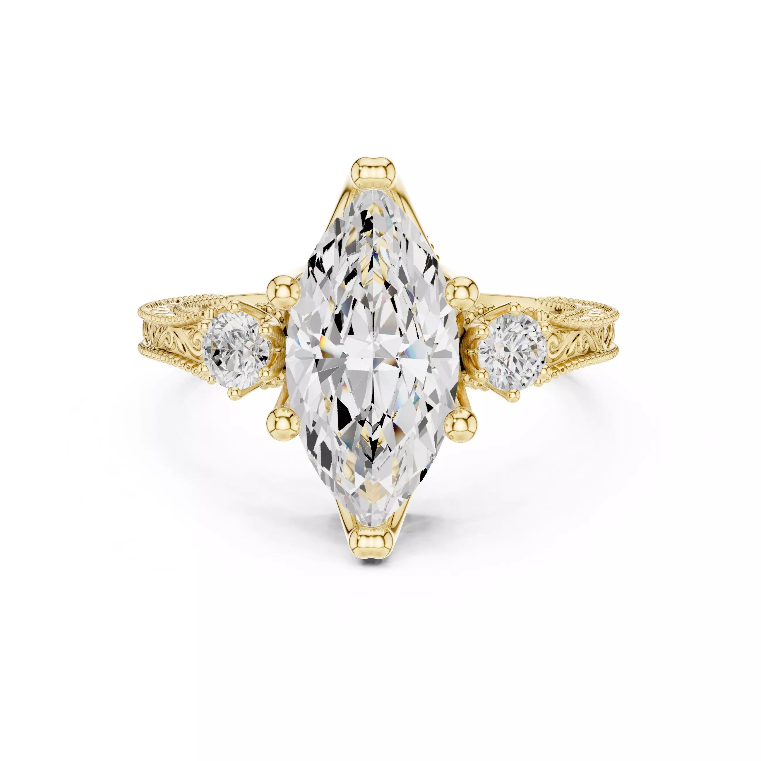 RG-ART-0006 Yellow Gold 1